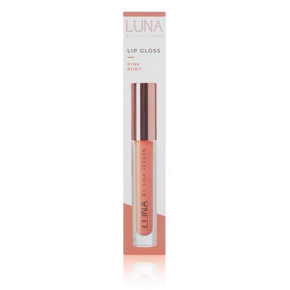 LUNA by Lisa Jordan Lipgloss-Pink Ruby