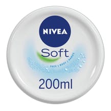 NIVEA Soft Moisturiser for Body, Face & Hands 200ML