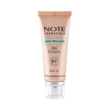 Note Cosmetics BB Cream Anti Blemish 02 Light Beige 35ml 